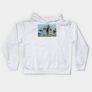 Fish Vendor Kids Hoodie